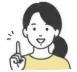 喜ぶ女性の画像